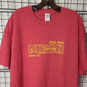 NEW. PHISH 2015 Local Crew Tee